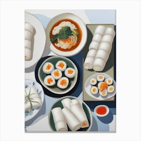 Asian Food 2 Canvas Print