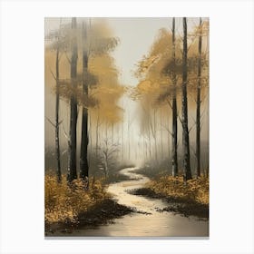 Walk In The Woods 4 Canvas Print