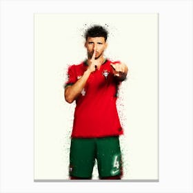 Ruben Dias Canvas Print