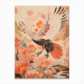 Vulture 1 Detailed Bird Painting Canvas Print