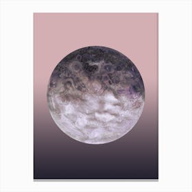 Quaoar Lilac Gradient Canvas Print