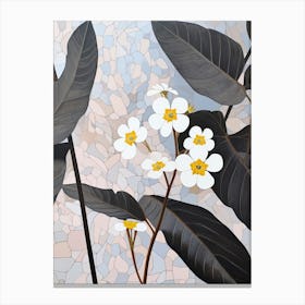 Flower Illustration Forget Me Not Flower 5 Canvas Print