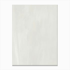 White Wall Canvas Print