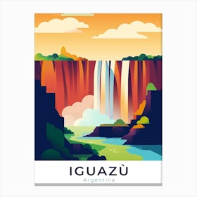 Argentina Iguazu Travel Canvas Print