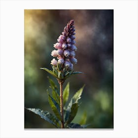 Small Purple Flower Canvas Print