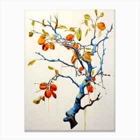 Peach Tree 2 Canvas Print