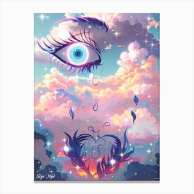 Eye In The Sky 3 Canvas Print