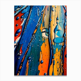 Abstract Painting Canvas Print