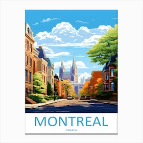 Canada Montreal Travel 1 Canvas Print