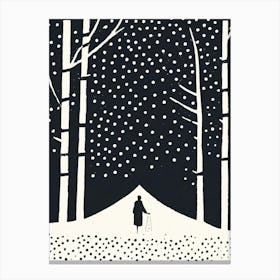 Walk In The Woods Canvas Print