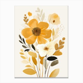 Yellow Flowers 3 Canvas Print