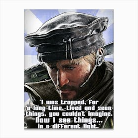 Maverick Rainbow Six I Was Trapped, For A Long Time Canvas Print