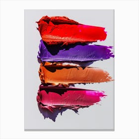 Lipsticks Canvas Print
