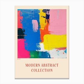 Modern Abstract Collection Poster 94 Canvas Print