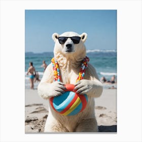 Cool Polar Canvas Print