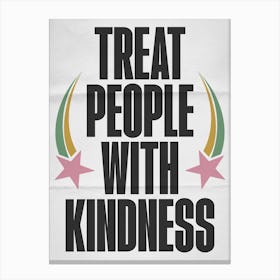 Treat People With Kindness, Harry Styles Canvas Print
