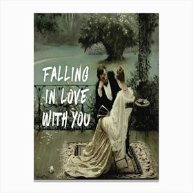 Falling In Love With You Canvas Print