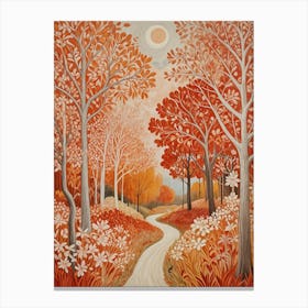 Autumn Path no2 Canvas Print