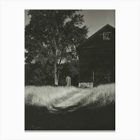Barn, Lake George (1936), Alfred Stieglitz Canvas Print