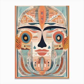 Face Of The Gods Canvas Print