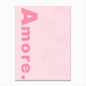 Amore Canvas Print