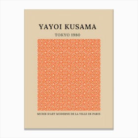 Yayoi Kusama Tokyo 1888 Canvas Print