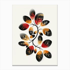 Autumn Leaves Wall Art Canvas Print