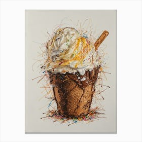 Ice Cream 15 Canvas Print