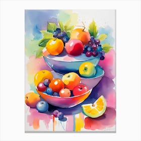 Fruit Bowls 2 Canvas Print