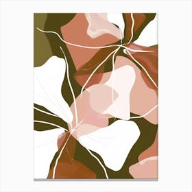 Abstract Floral Painting 21 Canvas Print