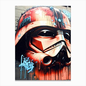 Star Wars Helmet Canvas Print