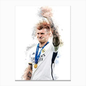 Toni Kroos Real Madrid Style Canvas Print