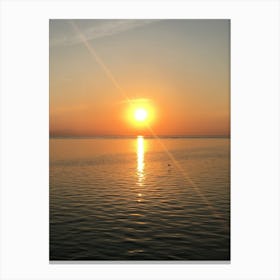 Sunset in Bali, Indonesia (vertical) Canvas Print
