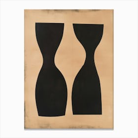 'Two Vases' 1 Canvas Print