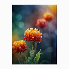 Chrysanthemums Canvas Print