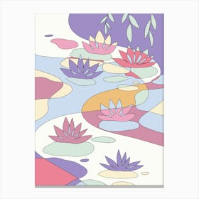 Water Lilies 2 Canvas Print