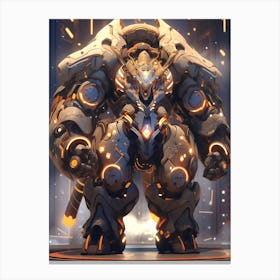 Overwatch Character Canvas Print