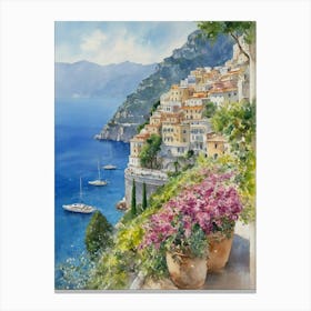 Amalfi Coast 3 Canvas Print