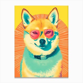 Shiba Inu Canvas Print