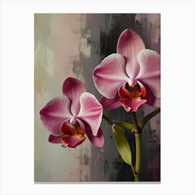 Pink Orchids Canvas Print