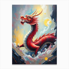 Red Dragon Canvas Print