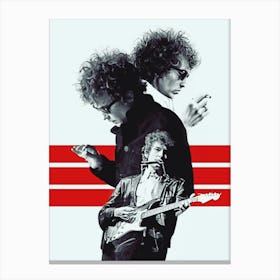 Bob Dylan - The Blues 1 Canvas Print