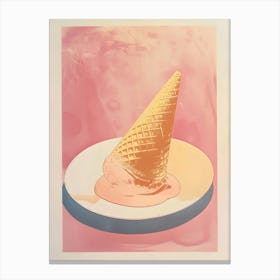 Ice Cream Cone 7 Canvas Print