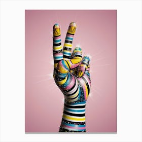 Peace Sign 1 Canvas Print