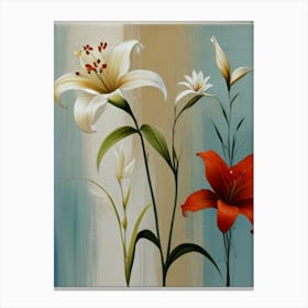 Lily Painting 1 Canvas Print