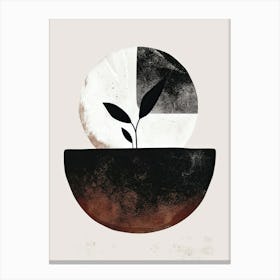 Lule Stone Park Bauhaus Minimalist Canvas Print