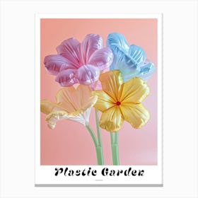 Dreamy Inflatable Flowers Poster Cosmos 1 Canvas Print