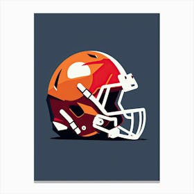 American Football Helmet 2 Canvas Print