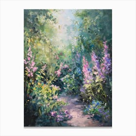  Floral Garden Wild Bloom 1 Canvas Print