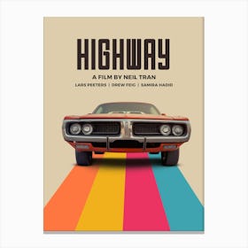 Highway Canvas Print